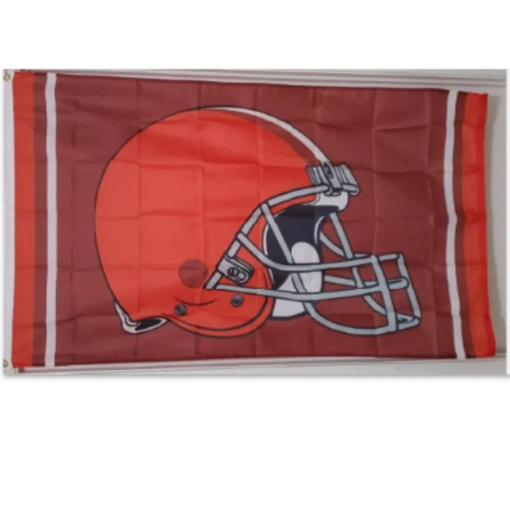 NEW Cleveland Browns NFL Helmet 3x5 Flag